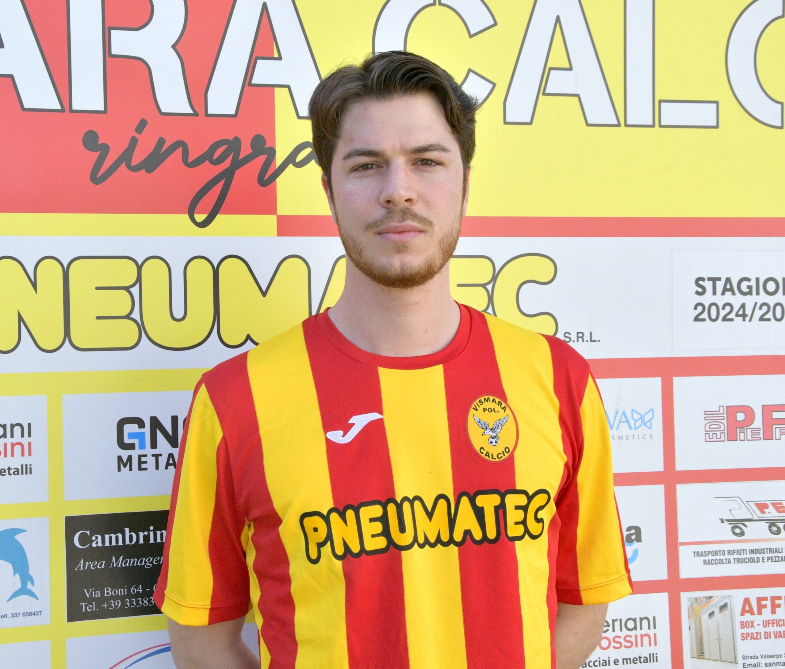Il Vismara Calcio presenta l’attaccante Lorenzo Donati classe 2000
